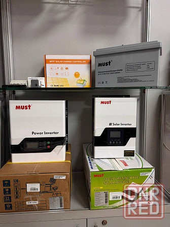 Солнечные панели, инверторы, ибп и аккумуляторы Must Донецк - изображение 3