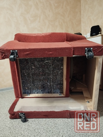 Продам 2 кресло на пружинном блоке бу. достойные. Донецк - изображение 4