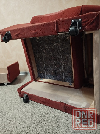 Продам 2 кресло на пружинном блоке бу. достойные. Донецк - изображение 6