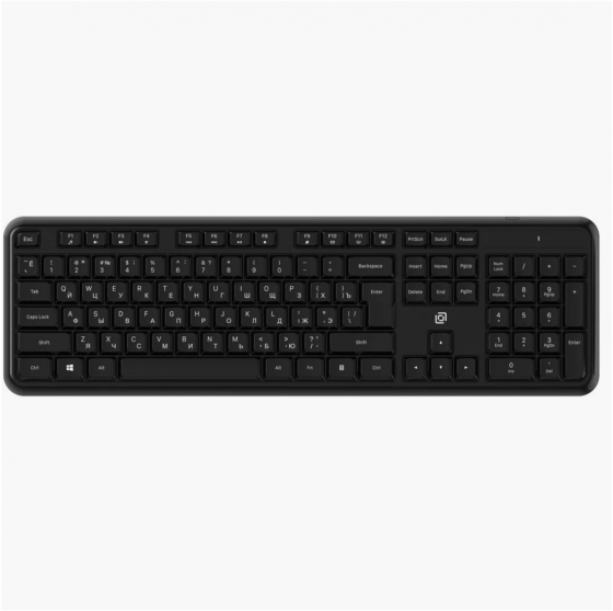 Клавиатура Oklick K888w, Usb, черный тип подключения: беспроводная, интерфейс: Usb (арт-9239) Донецк