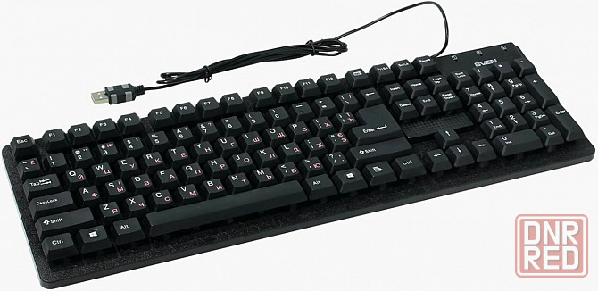 Клавиатура Sven проводная Standard 301, Usb, 104 клавиши, черная (Sv-03100301ub) (арт-1360) Донецк - изображение 1