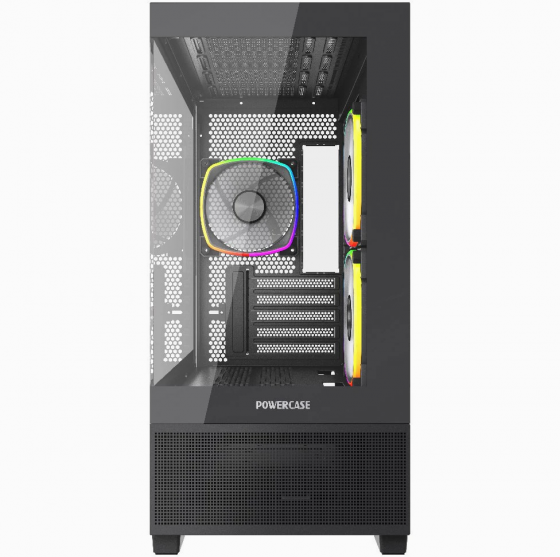 Компьютерный корпус Powercase Vision Micro M3b Tg Argb Black (Cvmmb-A3) (арт-2512) Донецк