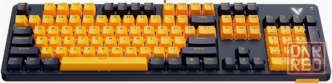 Клавиатура Rapoo V500pro-2024 Yellow/Blue (V500pro-2024/13150) (арт-9314) Донецк - изображение 3