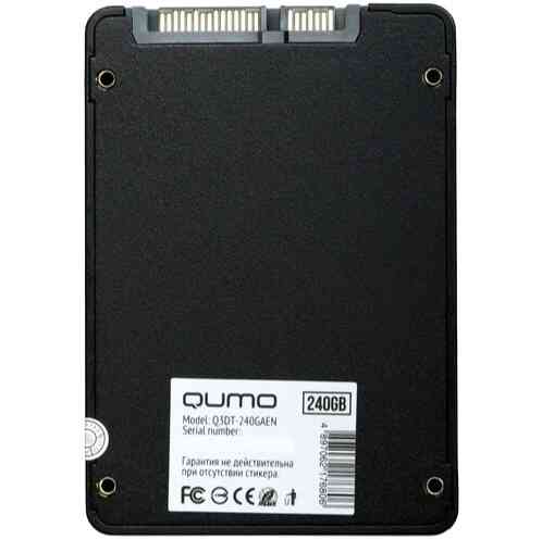 Ssd твердотельный накопитель 2.5" 240gb Sata3 Qumo Novation Tlc 3d, Oem (Q3dt-240gaen Oem) (7.0 Mm, Донецк