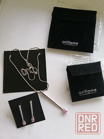 Продам набор украшений Орифлейм серьги колье Донецк - изображение 2