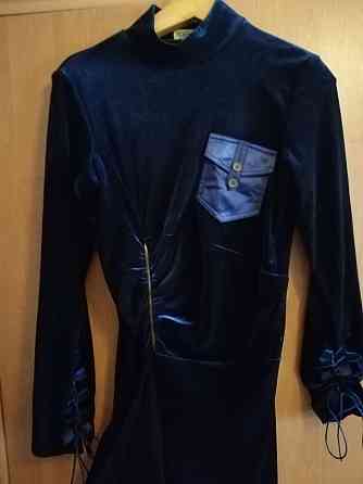 Продам бархатное платье оригинального фасон р. 48 Донецк