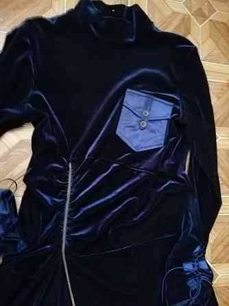 Продам бархатное платье оригинального фасон р. 48 Донецк