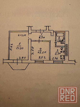 Продажа 2 к.кв. Сталинка ул. Артёма (ор-р Травматология) Донецк - изображение 9