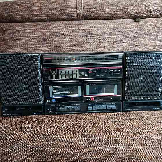 Винтажная магнитола Hitachi TRK-540W Горловка