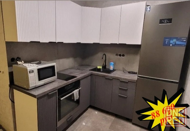 Угловая кухня Норд LINE 2*1.4м Макеевка - изображение 1