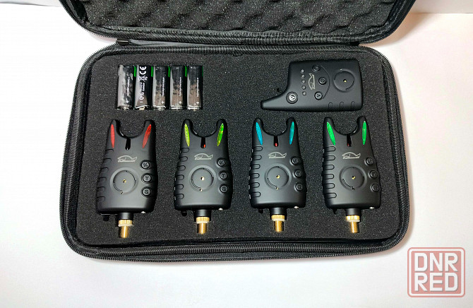 Набор электронных сигнализаторов поклёвки 4+1 (с пейджером) Донецк - изображение 2