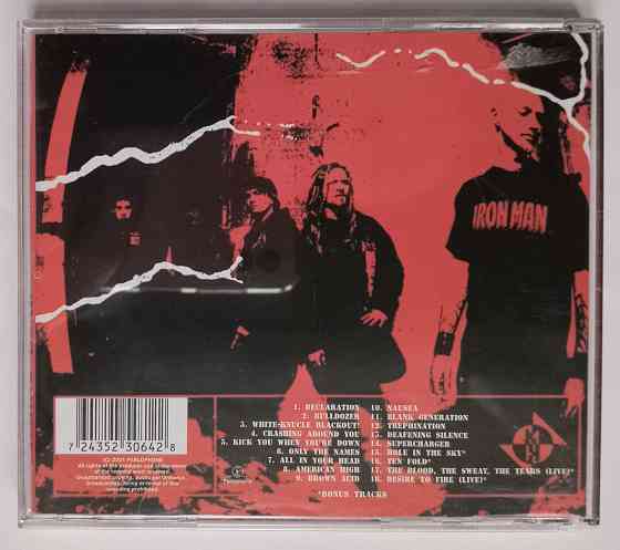 Компакт-диск / CD: Machine Head - 2001 "Supercharger" (w/ 4 Bonustrx), неофициальное издание, Россия Донецк