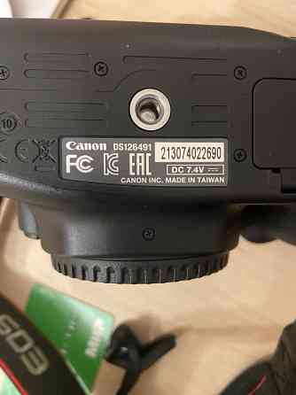 Новый фотоаппарат canon eos 1200d 18-135mm + карта памяти на 64GB + сумка для фотоаппарата Донецк