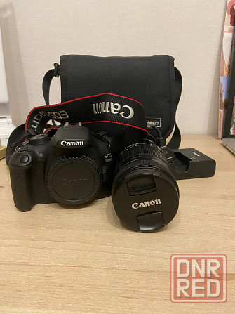 Новый фотоаппарат canon eos 1200d 18-135mm + карта памяти на 64GB + сумка для фотоаппарата Донецк - изображение 1