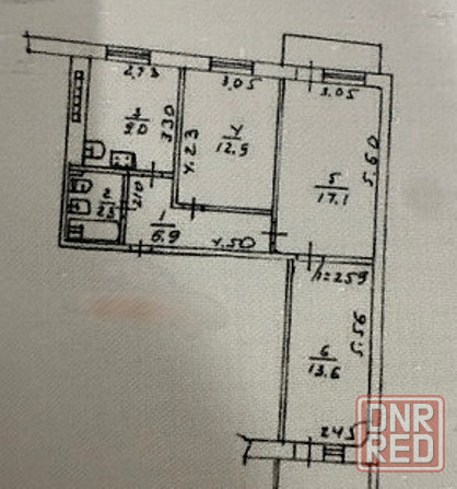 Продам 3-ком.кв. на Школьном, 2 этаж Донецк - изображение 9