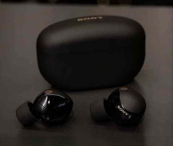 sony наушники беспроводные с микрофоном sony wf-1000xm5,черный оригинал Макеевка