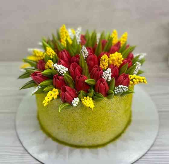 Торт на 8 марта Донецк