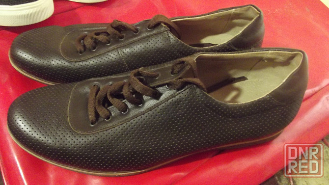 кроссовки из натуральной кожи Донецк - изображение 5