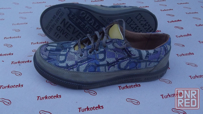 кроссовки из натуральной кожи Донецк - изображение 6