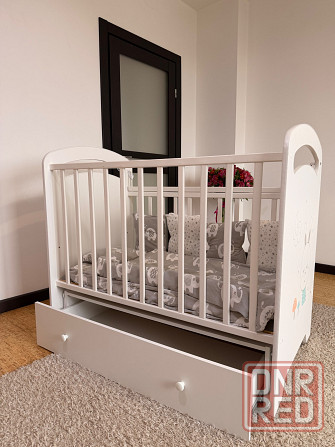 Продам манеж кроватку для ребенка от 0 до 4х Донецк - изображение 1