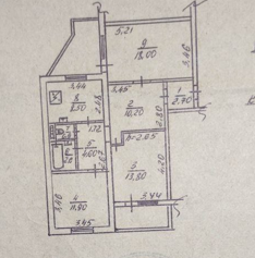 Продам крупногабаритную 3к квартиру,5/16, на Цветочном, 230 Стрелковой дивизии, Храм. Донецк