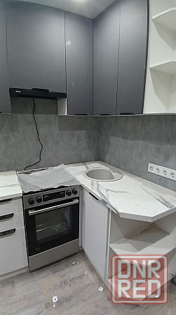 Угловая кухня "Норд" 1,4*1,3м Макеевка - изображение 1