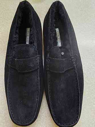 Туфли тёплые зимние(нат.замш и нат.мех) р-р43 стелька29см сост.нов. Донецк