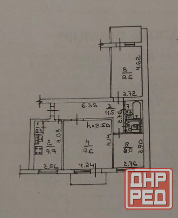 Продажа 3к.квартиры, ул.Бирюзова Донецк - изображение 1