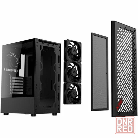 Корпус ADATA XPG Valor Air Black Донецк - изображение 2