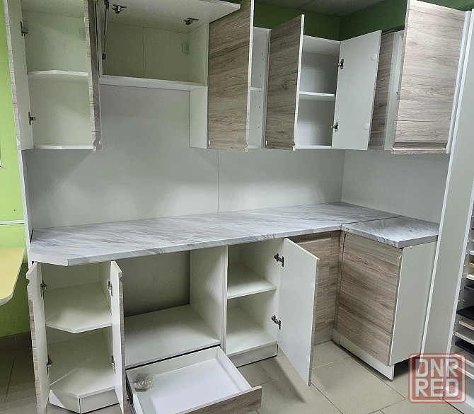 Угловая кухня "Бруклин" 1*2,36м (есть в наличии и на выставке и на складе) Макеевка - изображение 2