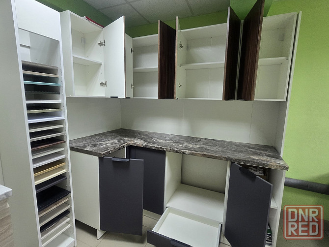 Угловая кухня "Норд" 1*2м (есть в наличии на выставке и на складе) Макеевка - изображение 2