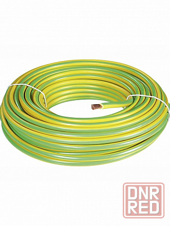 Провод пугвнг а ls 1х6 желто-зеленый цена Донецк - изображение 1