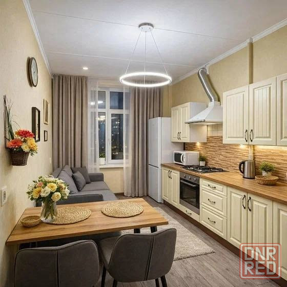 Сдаю однокомнатную квартиру 40.0 м² город Донецк, Кировский район, Текстильщик Донецк - изображение 1