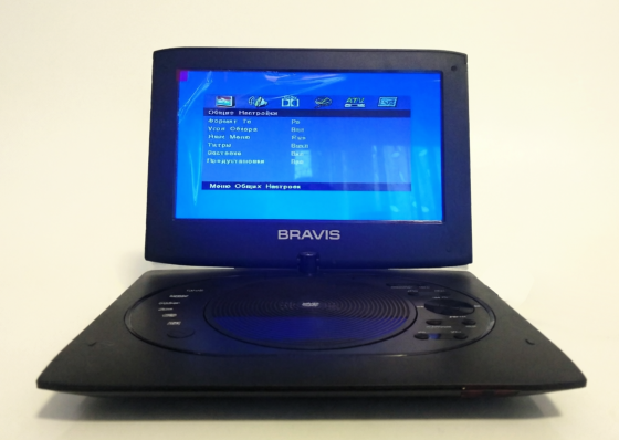 Портативный DVD-плеер Bravis AK-1002B Донецк