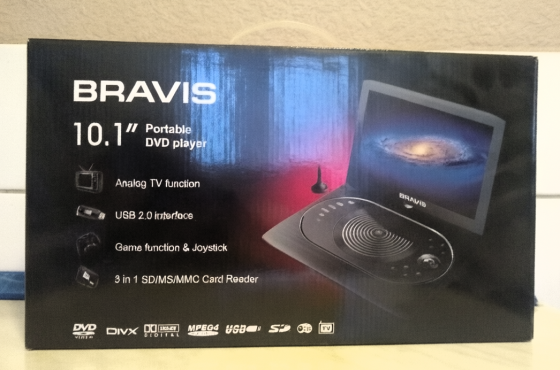 Портативный DVD-плеер Bravis AK-1002B Донецк
