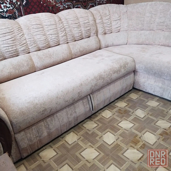 Продам угловой диван б\у состояние хорошее Донецк - изображение 1