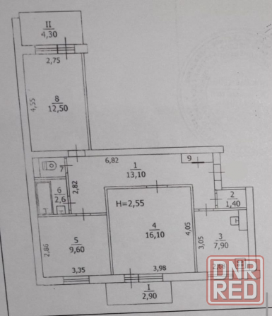 Продажа 3 комнатной Зеленый макеевка Макеевка - изображение 8