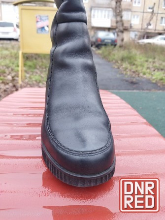 Сапоги женские 38 р. кожаные Беларусь Донецк - изображение 8