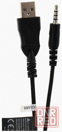 Наушники с микрофоном A4tech Bloody G200 Aux3.5-4pin +Usb черно красные (арт-7710) Донецк - изображение 2