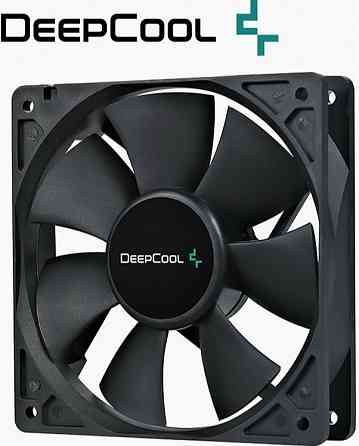 Вентилятор для компьютера Deepcool Xfan 120 Black Dp-Fdc-Xf120 - кулер охлаждения в корпус на пк 120 Донецк