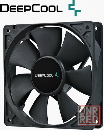 Вентилятор для компьютера Deepcool Xfan 120 Black Dp-Fdc-Xf120 - кулер охлаждения в корпус на пк 120 Донецк - изображение 3