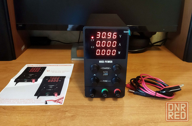 Лабораторный регулируемый источник (блок) питания 0-30В, 0-10А + usb Донецк - изображение 1