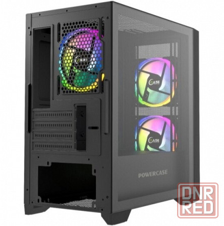 Корпус Powercase Alisio Micro Z3b Argb, черный (Camzb-A3) (арт-5200) Макеевка - изображение 3