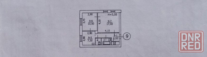 Продам 2-к квартиру улица Давыденко 4197808 феникс Макеевка - изображение 5