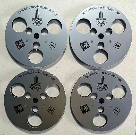 22-е катушки с логотипами "Маяк"-Олимпиада -80 Донецк