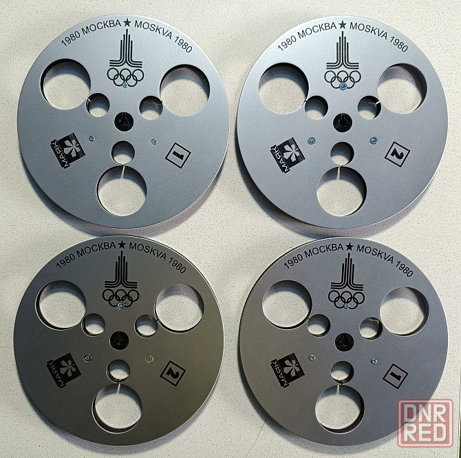 22-е катушки с логотипами "Маяк"-Олимпиада -80 Донецк - изображение 1