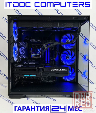 Игровой пк AMD Ryzen 7 9800X3D/32gb/5070ti 16gb Донецк - изображение 2