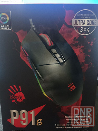 Мышь игровая A4Tech Bloody P91S USB 8200 DPI Донецк - изображение 1