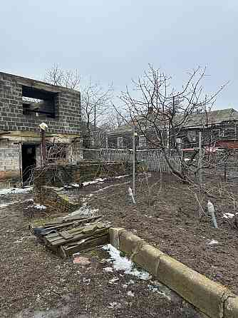 Участок 8 соток с недостроенным домом Донецк