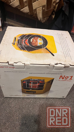 Дизельный инфрокрасный обогреватель-печка Донецк - изображение 1